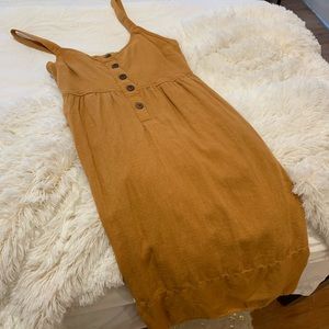 Universal Thread Mustard Dress